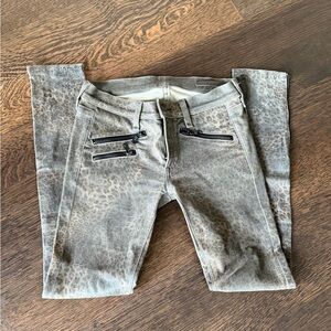 Rag & Bone Low-Waisted Leather Pant